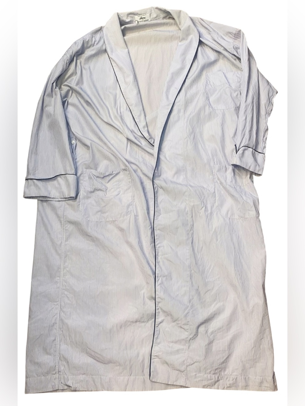 Brioni Dressing Gown Lounge Bath Robe Cotton XL Pajamas Sleepwear Relax Comfort